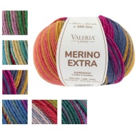 Merino extra stampa da 100 g - Valeria