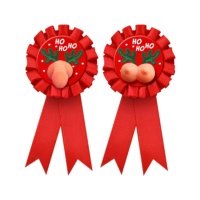 Spilla renna erotica di Natale - 2 unità