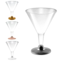 Bicchiere da cocktail con base da 180 ml - 3 unità