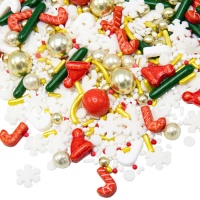 Meravigliosi Spruzzi di Natale 90 gr - Happy Sprinkles