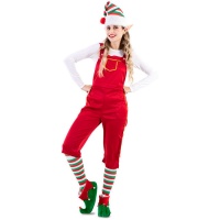 Costume da elfo allegro per donna