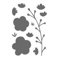 Fustella per fiori e rami assortiti - Artemio - 11 unità