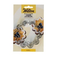 Tagliapasta a Fiore Incastonati - Wilton - 3 pezzi
