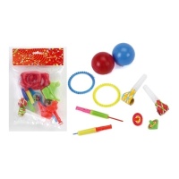 Confezioni giocattolini con palline - 10 unità