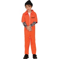 Costume da prigioniero tatuato per bambino