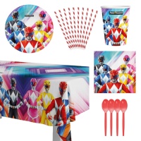 Power Rangers Party Pack - 8 persone