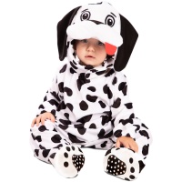 Costume da dalmata con cappuccio per bambini