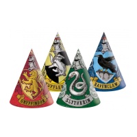 Harry Potter Case di Hogwarts Cappelli 16 x 12 cm - 6 pezzi.