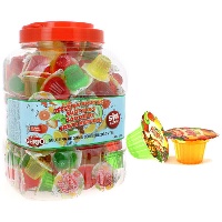 Gommosa con gusto di frutta naturale assortita - Jelly - 160 unità