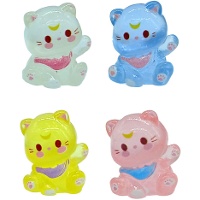 Figure di gattini colorati per roscón da 2 cm - Dekora - 50 pezzi