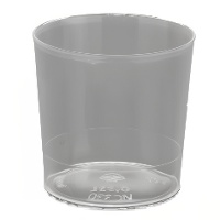 Bicchieri di plastica trasparente da 330 ml per mojito - 10 unità