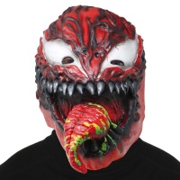 Maschera rossa da cattivo di Venom