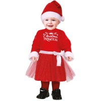 Costume da principessa di Natale per bambini