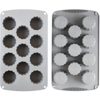 Stampo ondulato in silicone 29,5 x 17 x 5,5 cm - Decora