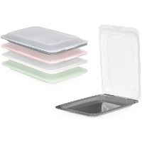 Portavivande da 1,2 L di colori assortiti - 4 pezzi