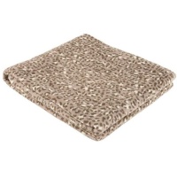 Coperta leopardata chiara di 1,50 x 1,25 m