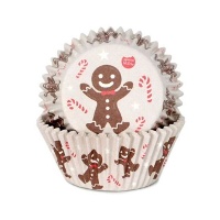 Capsule per cupcakes di Pan di Zenzero - 48 unità
