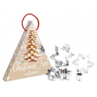 Tagliapasta fiocchi di neve per albero di Natale - Scrapcooking - 5 unità