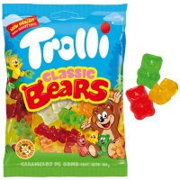 Sacchetto assortito di orsetti gommosi - Trolli Classic Bears - 100 grammi