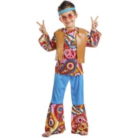 Costume hippy fantasia da bambino
