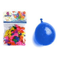 Palloncini d'acqua colorati assortiti - Eurofiestas - 100 unità