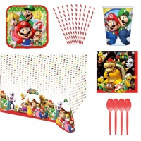 Decorazione per feste e compleanni a tema Super Mario