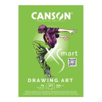 A4 150 g/m² XSmart Blocco per disegno artistico - Canson - 40 fogli