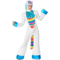 Divertente costume da unicorno per uomo