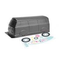 Kit di stampi con cialde hippie van - Scrapcooking