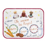 Vassoio di 34 X 25 cm di Re Magi vintage - 2 unità