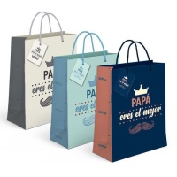 Papà sei il migliore Borsa 23 x 18 x 10 cm - 1 pz.