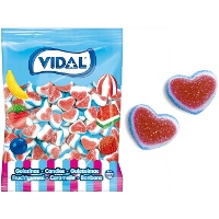 Cuore blu e rosso - Dolce cuore Vidal - 1,5 Kg