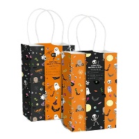 Borse regalo di Halloween con figure di 21 x 13 x 8 cm - 4 pezzi