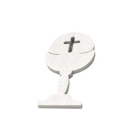 Figura polistirolo calice comunione 13 x 25 cm