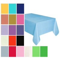 Tovaglia di plastica colorata 2,74 x 1,37 m - 1 unità