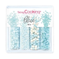 Kit di spolverini assortiti blu 64 gr - Scrapcooking