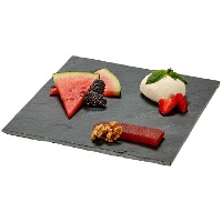 Piatto in ardesia 25 x 25 cm