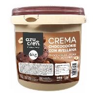 Crema di chococookie con nocciola da 6 kg - Azucren