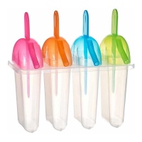 Stampo per gelati dai colori vivaci - 4 scomparti