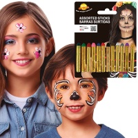 Trucco in barra colori assortiti da 19 gr - 12 unità