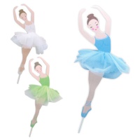 Ballerina tutu cake topper - 1 pezzo