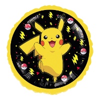 Pallone Pokemon nero da 43 cm