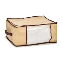 Borsa porta abiti 45 x 30 x 20 cm naturale