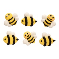 Figure di zucchero a forma di api - Decora - 6 unità