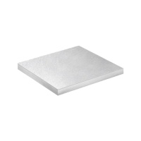 Sottotorta quadrata argento da 35 x 35 x 1,2 cm - Sweetkolor