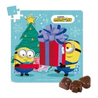 Puzzle Minions con cioccolatini 102 gr - Dekora