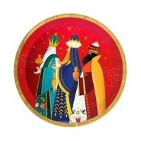 Piatto dei Re Magi da 23 cm - 6 unità