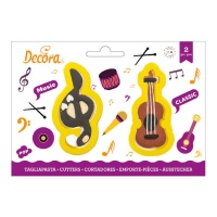 Tagliapasta musica - Decora - 2 unità