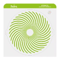 Stencil a spirale da 25 cm