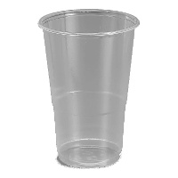 Bicchieri in plastica trasparente da 300 ml - 25 pezzi